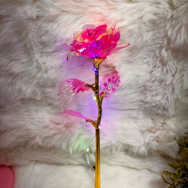 Multi Colors Lighting Cute Artificial Rose 01