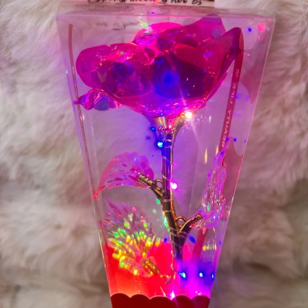 Multi Colors Lighting Cute Artificial Rose 01