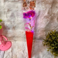 Multi Colors Lighting Cute Artificial Rose 01