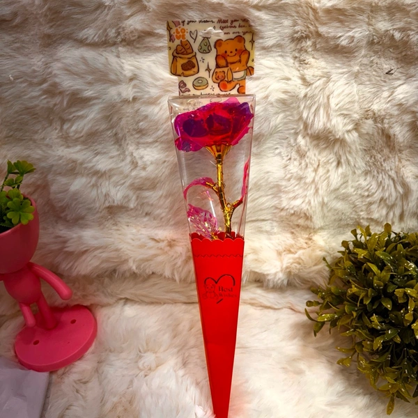 Multi Colors Lighting Cute Artificial Rose 01