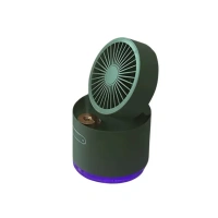 Mini Desktop Cooling Fan With Humidifier Spray