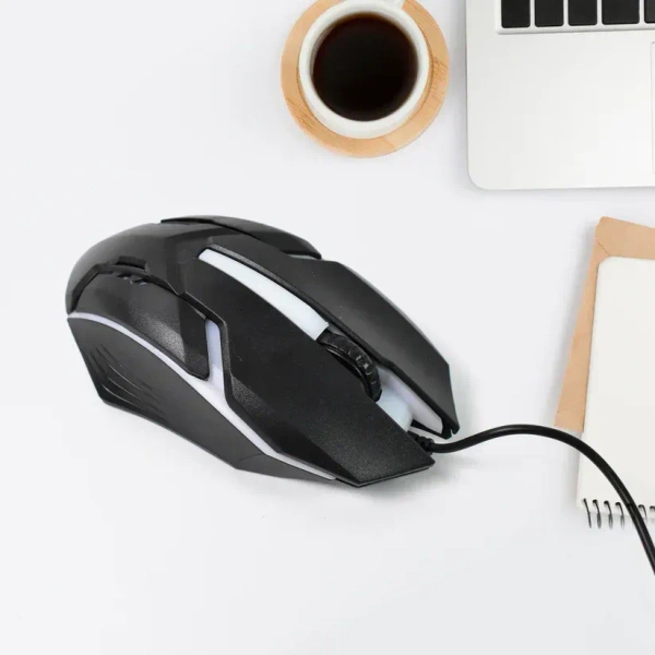 USB Wired Mouse, Ergonomic Design Gaming Mouse (1 Pc)
