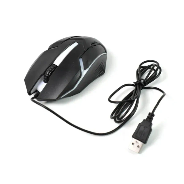 USB Wired Mouse, Ergonomic Design Gaming Mouse (1 Pc)