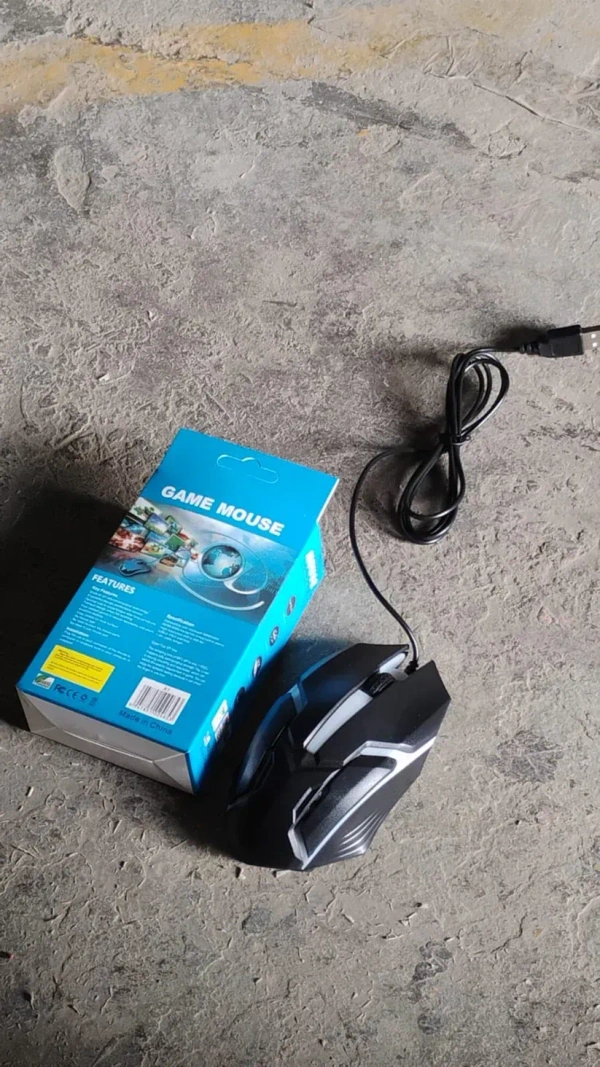 USB Wired Mouse, Ergonomic Design Gaming Mouse (1 Pc)