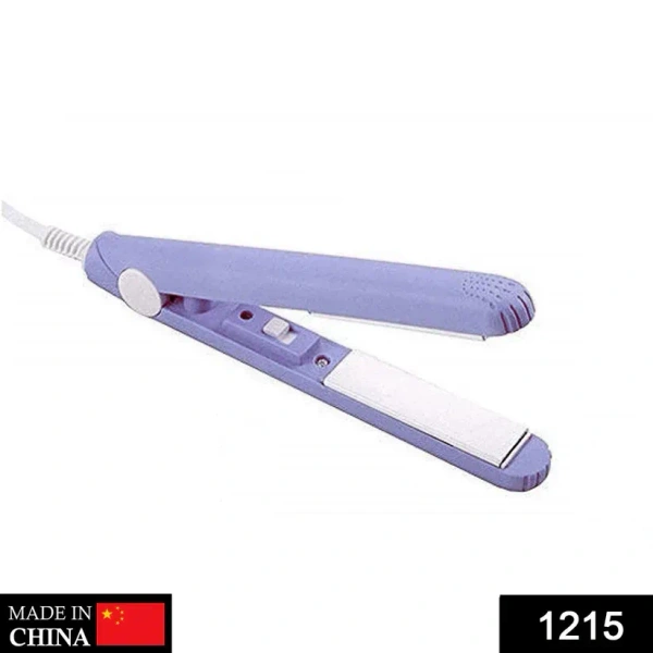 Beauty And Personal Care Professional Ceramic Plate Mini Hair Styler Straightener And Curler