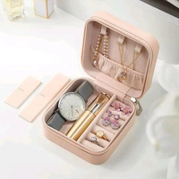 Mini PU Leather Jewellery Box For Travel & Storage