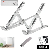 Home Foldable Height Adjustable Laptop Stand (1 Pc)