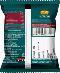 Haldiram's Salted Kaju 35g - 35g, Haldiram