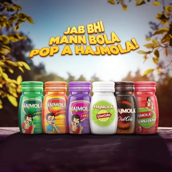 Hajmola Digestive - 120 Tablets (Regular Flavour) - Hajmola