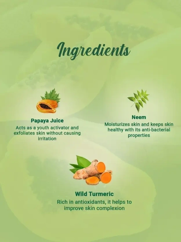 BIOTIQUE Bio Papaya Deep Cleanse Face Wash 100 ml - 100ml, Biotique