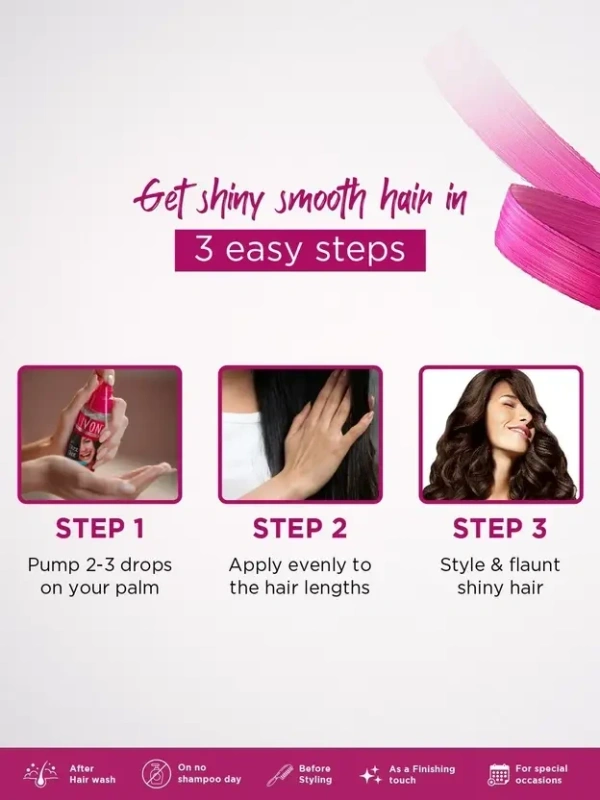 LIVON ,Smooth Hair, with Argan Oil & Vitamin E - Livon