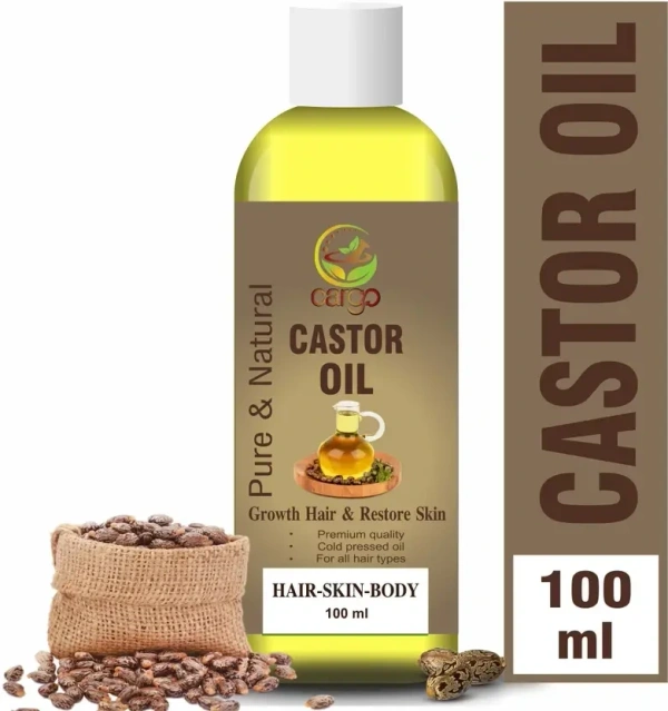 Cargo Cold Pressed Castor Oil (100ml) - 100ml, Cago