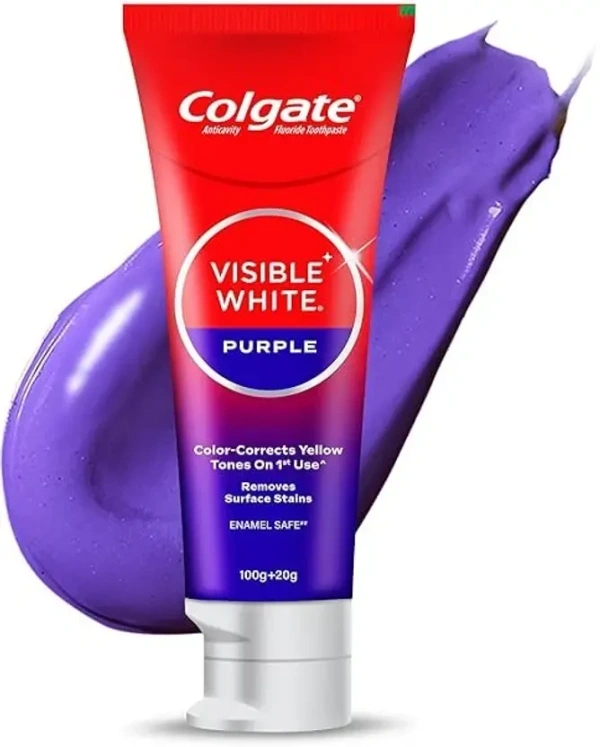 Colgate VIsible white Purple 120g - 120g, Colgate