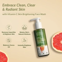 Lotus Vitamin C Skin Brightening Face Wash 180ml - 180ml, Lotus