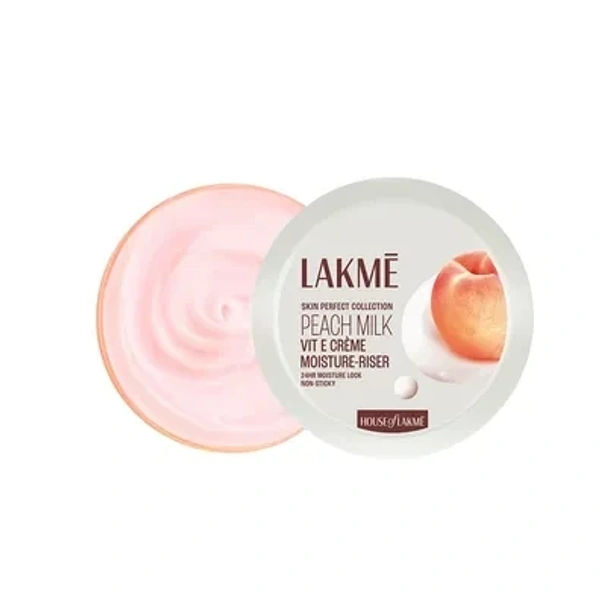 Lakme Peach Milk Vit E Creme Moisture-Riser 300 gm - 300g, LAKME