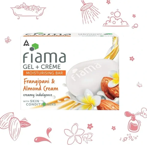 FIAMA Gel + Crme Moisturising Bar 125g - 125g, Fiama