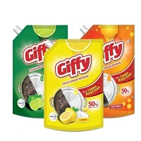 Giffy Dish Wash Gel - 900 ml - 900ml, Giffy