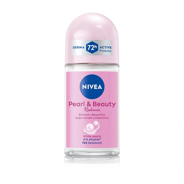 Nivea Women Deodorant Roll On Pearl 50ml - 50ml, Nivea