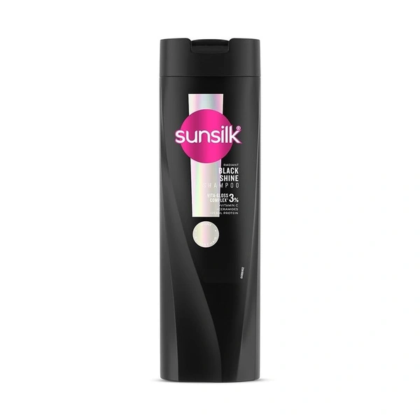 Sunsilk Radiant Black Shine Shampoo 180 ml - 180ml, Sunsilk