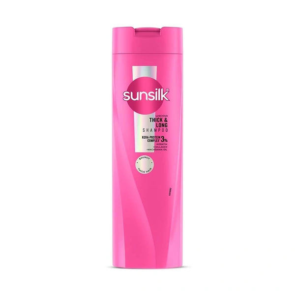 Sunsilk Luscious Thick & Long Shampoo 180 ml - 180 ml, Sunsilk