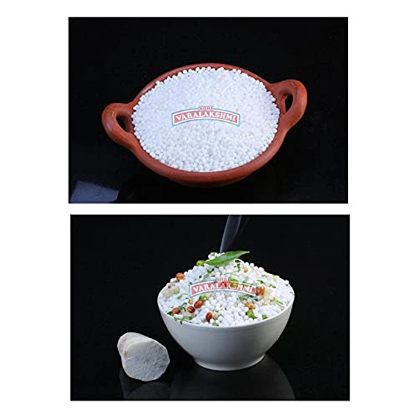Shri Varalakshmi Premium Sago (Sabudana) 500g - 500g, Shree Varlakshmi