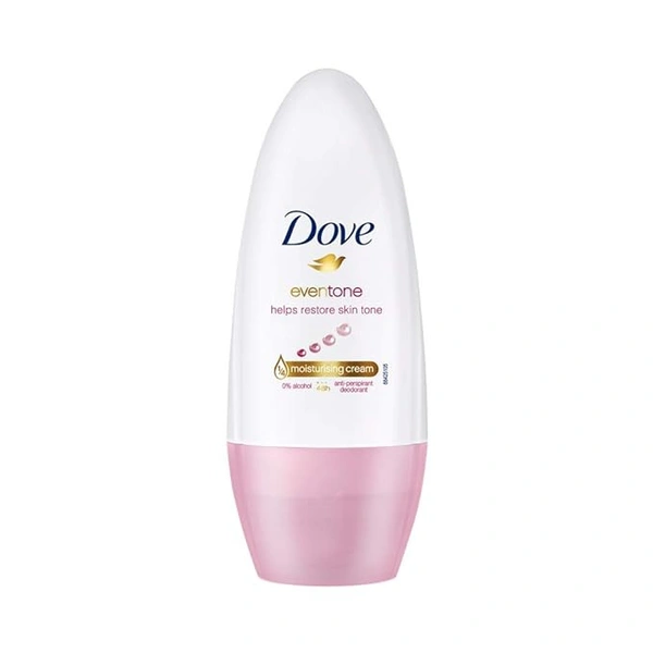 Dove Eventone Deodorant Roll On 50ml - 50ml, Dove