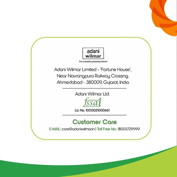 Fortune Refined Soybean Oil, 870gm Pouch - 870g, Fortune