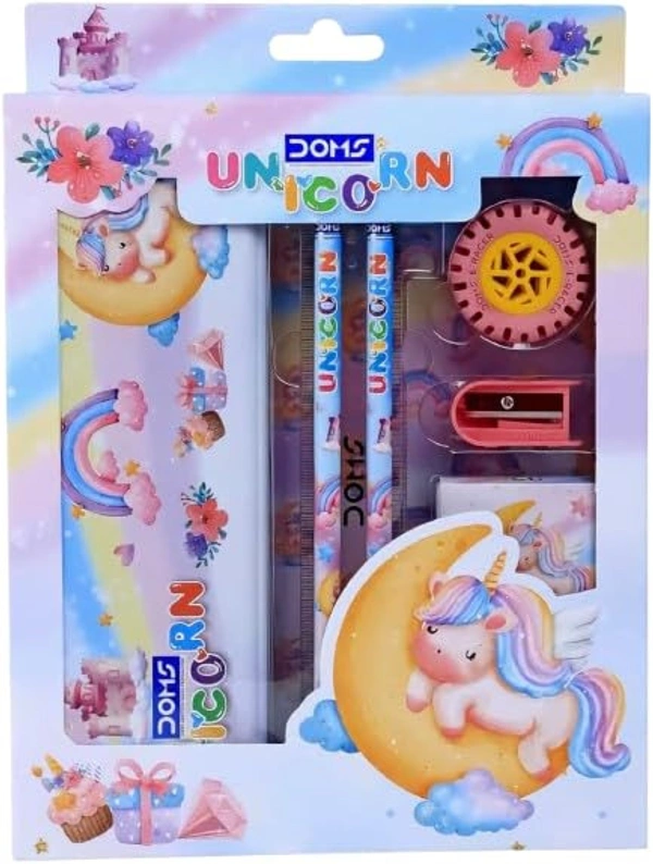DOMS Unicorn Stationery Kit - Doms