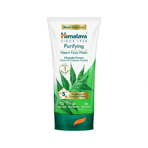 HIMALAYA Purifying Neem Face Wash- 150ml - 150ml, HIMALAYA