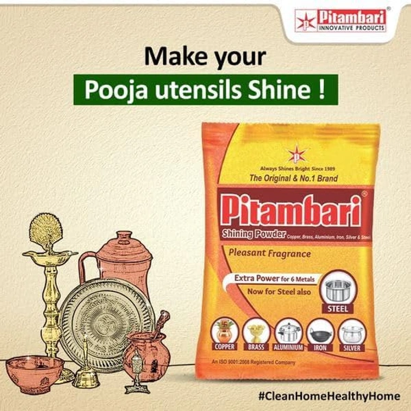 Pitambari Shining Powder 150g + 25g - 175g, Pitambari