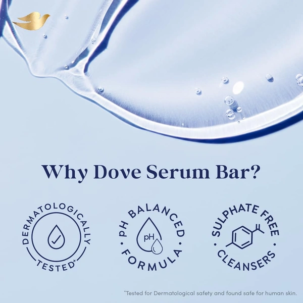 Dove Serum Bar with Nutrient Serum 125 x 7 - 125g x 7, Dove