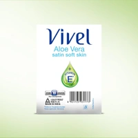 Vivel Aloe Vera Grade 1 Bathing Soap 150gx4 - 150x4, Vivel
