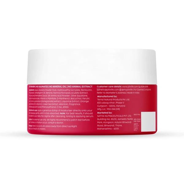 The Plant Fix Plix Pomegranate Anti Ageing Night Cream  (50 g) - 50g, Plix