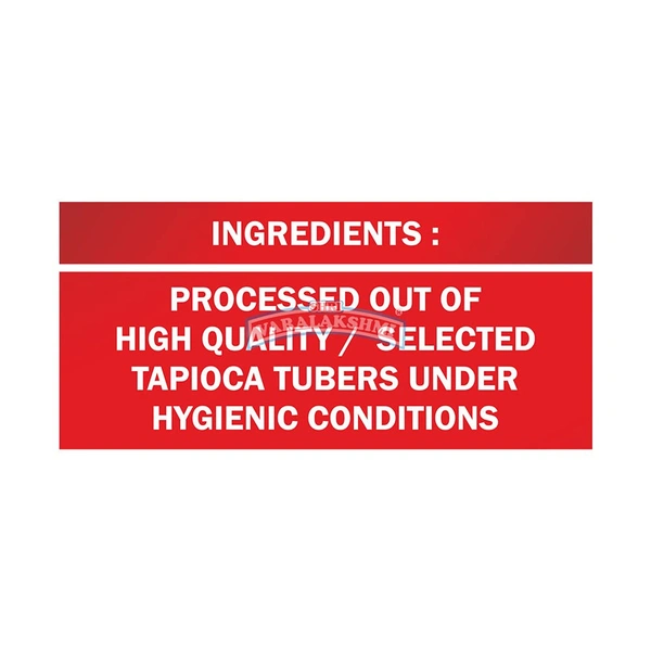 Shri Varalakshmi Premium Sago (Sabudana) 500g - 500g, Shree Varlakshmi