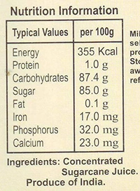Miltop Jaggery - Kolhapuri,900g - 900g, Miltop