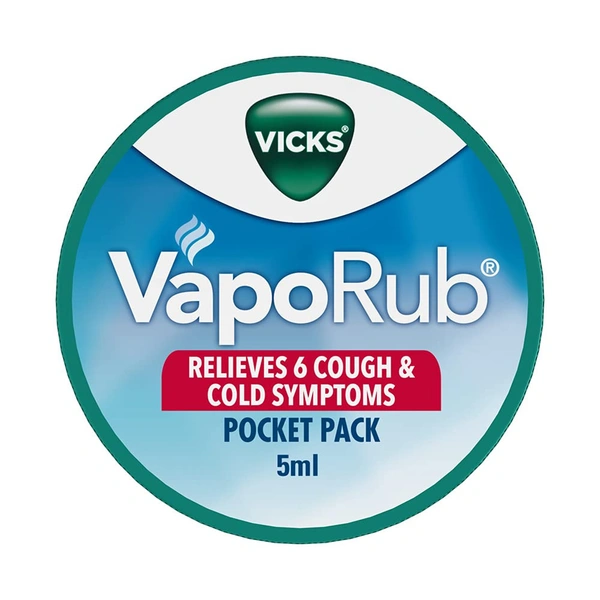 Vicks Vaporub Mini, 5ml - 5ml, Vicks
