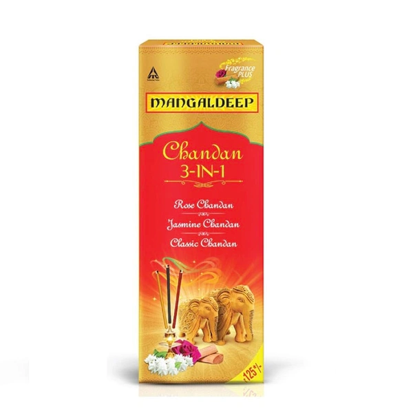 Mangaldeep 3in1 Agarbatti (226g) - 226g, Mangaldeep