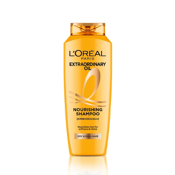 L'Oreal Paris Extraordinary Oil Nourishing Shampoo For Dry & Dull Hair, 340ml - 340ml, Loreal