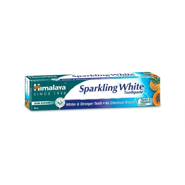 Himalaya Sparkling White Toothpaste 80g - 80g, Himalaya