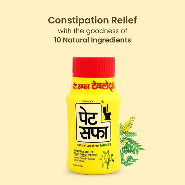 Pet Saffa Natural Laxative Tablets 30Tablets - Divisa