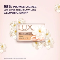 Lux Flaw-less Glow Bathing Soap (150gx8) - 150 x 8, Lux