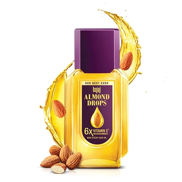 Bajaj Almond Drops Hair Oil, 185ml - 185ml, Bajaj