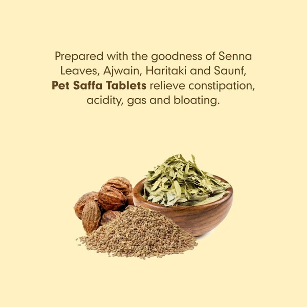 Pet Saffa Natural Laxative Tablets 30Tablets - Divisa