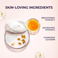 Lux Flaw-less Glow Bathing Soap (150gx8) - 150 x 8, Lux
