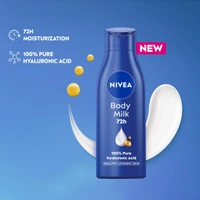NIVEA Nourishing Body Milk Body Lotion -200ml - 200ml, Nivea