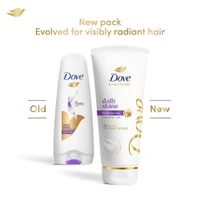 DOVE Daily Shine 1 Minute Conditioner  (335 ml) - 335ml, DOVE