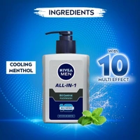 NIVEA MEN All in 1 Oil Control Face Wash 150ml - 150ml, Nivea