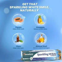 Himalaya Sparkling White Toothpaste 80g - 80g, Himalaya
