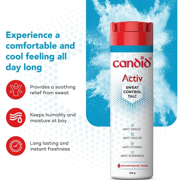 Candid Activ Talc 100g - 100g, candid
