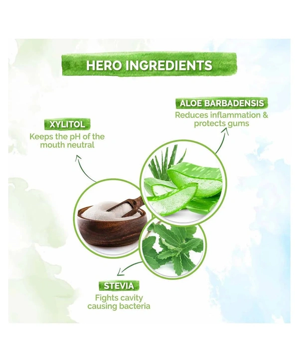 Mamaearth Natural Berry Blast Kids Plaque Removal Toothpaste 50 Gm - 50g, Mamaearth